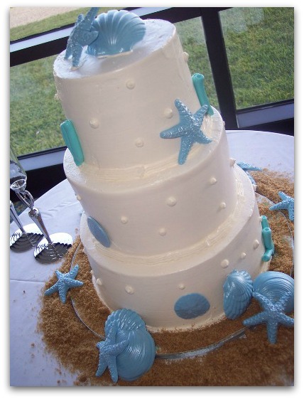 Beach Theme Wedding Cake Gallery